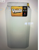Gamma Vault 80 gallon pet food storage container in Plainfield, Illinois