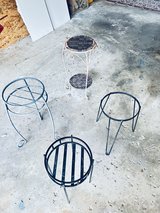 Plant stands in Plainfield, Illinois