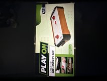 Table top air hockey game in Camp Pendleton, California