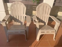 patio chairs in Okinawa, Japan
