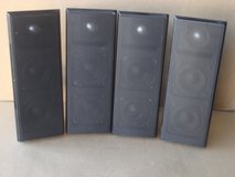 SET OF FIVE SAMSUNG SURROND SOUND SPEAKERS in Bartlett, Illinois