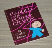 Vintage 1983 Harold and the Purple Crayon Book in Morris, Illinois
