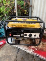 TYPHOON SEASON COMING Champion 3500 wats Generatot in Okinawa, Japan