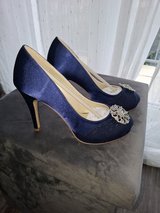 Blue pumps in Spangdahlem, Germany