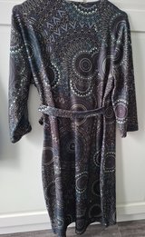 Colorful wrap-dress in Spangdahlem, Germany