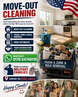 Make your PCS move stress-free with our professional Military PCS Final & Move-Out Cleaning Serv... in Ramstein, Germany