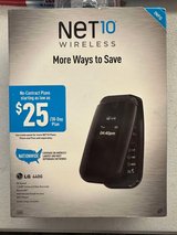 new cell phone- NET 10 wireless LG 440G in Fort Polk, Louisiana