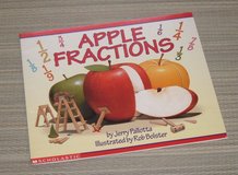 Vintage 2002 Apple Fractions Book Math in Bolingbrook, Illinois
