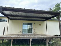 Metal Covered Deck in Houston, Texas