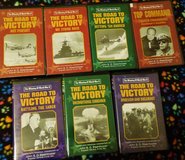 Collectors The Road To Victory 50th Anniv. VHS Video Collection Deluxe Slipcases in Plainfield, Illinois