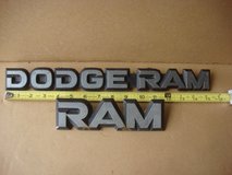 PLASTIC DODGE RAM TRUCK EMBLEMS in Naperville, Illinois