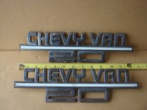 CHEVY VAN 20 EMBLEMS in Naperville, Illinois
