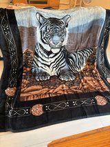 Queen size Tiger Blanket in Okinawa, Japan