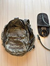 Tactical back pack with built in camelback in Okinawa, Japan