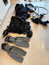 Sherwood Scuba diving set in Okinawa, Japan