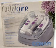 New! Conair 12pc Facial Care 3 unit system - Steamer - Mister - Microdermabrasion w/Case in Westmont, Illinois
