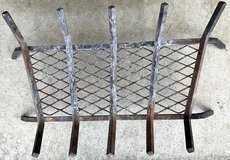 Fireplace Log Holder - Iron Rack / Grate - Used 1 season in Naperville, Illinois