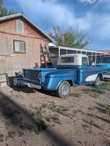 Blue &White 1958 1/2 Ton Step Side short bed in Alamogordo, New Mexico