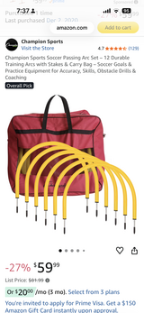 Soccer Passing Arcs/ Arches Set in Okinawa, Japan