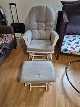 Nursing/ rocking chair and stool in Ramstein, Germany
