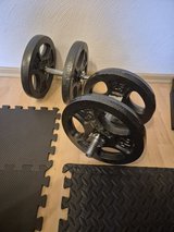 Gym Start up, dumbells, sit-up, resistance bike in Ramstein, Germany