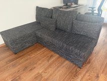 L shaped sofa with bed function and storage in Stuttgart, GE