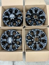 2022 F250 Tremor OEM Black Wheels x4 in Joliet, Illinois