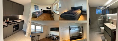 Stylish furnished one-bedroom apartment for short-term stay (min. 2 months) in Stuttgart, GE