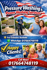Pressure Washing & Power Washing Services ????  ? Free Estimates Available ?? WhatsApp: 01766474... in Ramstein, Germany