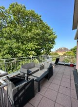 Unique penthouse with private elevator and underground garage. Superb view! central but quiet lo... in Wiesbaden, GE