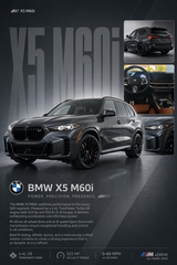 2026 BMW X5 M60i Promotion *$19,350 off U.S. MSRP in Ramstein, Germany