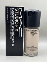 Authentic Mac Studio Fix Fluid Broad Spectrum SPF15 24HR Foundation + Oil Control NC10 in Hohenfels, Germany