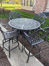 Outdoor High-Top Table and Chairs in Oswego, Illinois