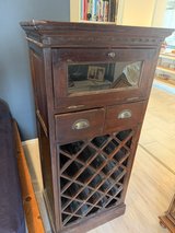 1800's wooden wine Cabinent in Ramstein, Germany
