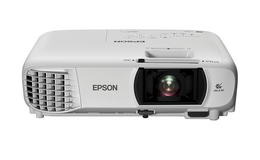 Projector Epson EH-TW750 and roll-up screen in Okinawa, Japan