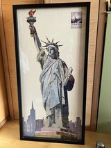 Artwork: the Statue of Liberty in Wiesbaden, GE