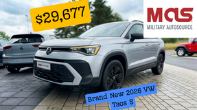 BRAND NEW 2026 VW TAOS S in Ansbach, Germany