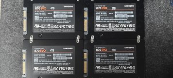 4tb and 2tb SSDs in Ramstein, Germany