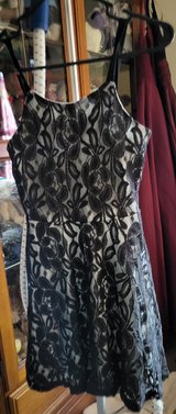 Scooter Brown Girls Black Lacy Dress in Fort Bragg, North Carolina