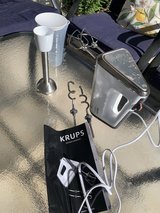 Krups hand mixer with immersion blender attachment in Stuttgart, GE