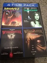 Horror 4 film pack dvd in Beaufort, South Carolina