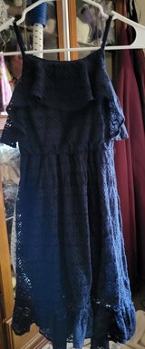 Girls Navy Floral Lace Summer Dress in Fort Bragg, North Carolina