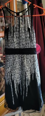 Girls Black & Silver Sparkle Special Occasion Dress in Fort Bragg, North Carolina