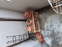 Flower pots in Okinawa, Japan