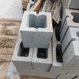 Half Cinder Block 6 X 8 X 8  (15) in Alamogordo, New Mexico