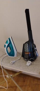 220VAC Hand Vacuum and 220VA Clothes Iron in Stuttgart, GE