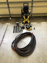 New Karcher K5 pressure washer setup in Okinawa, Japan