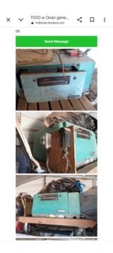 2 Onan RV generators 7000 watts in Alamogordo, New Mexico