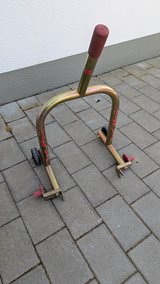 Pitbull motorcycle rear wheel stand in Stuttgart, GE
