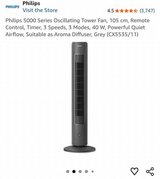 5000 Series Tower Fan (Model CX5535) in Ramstein, Germany